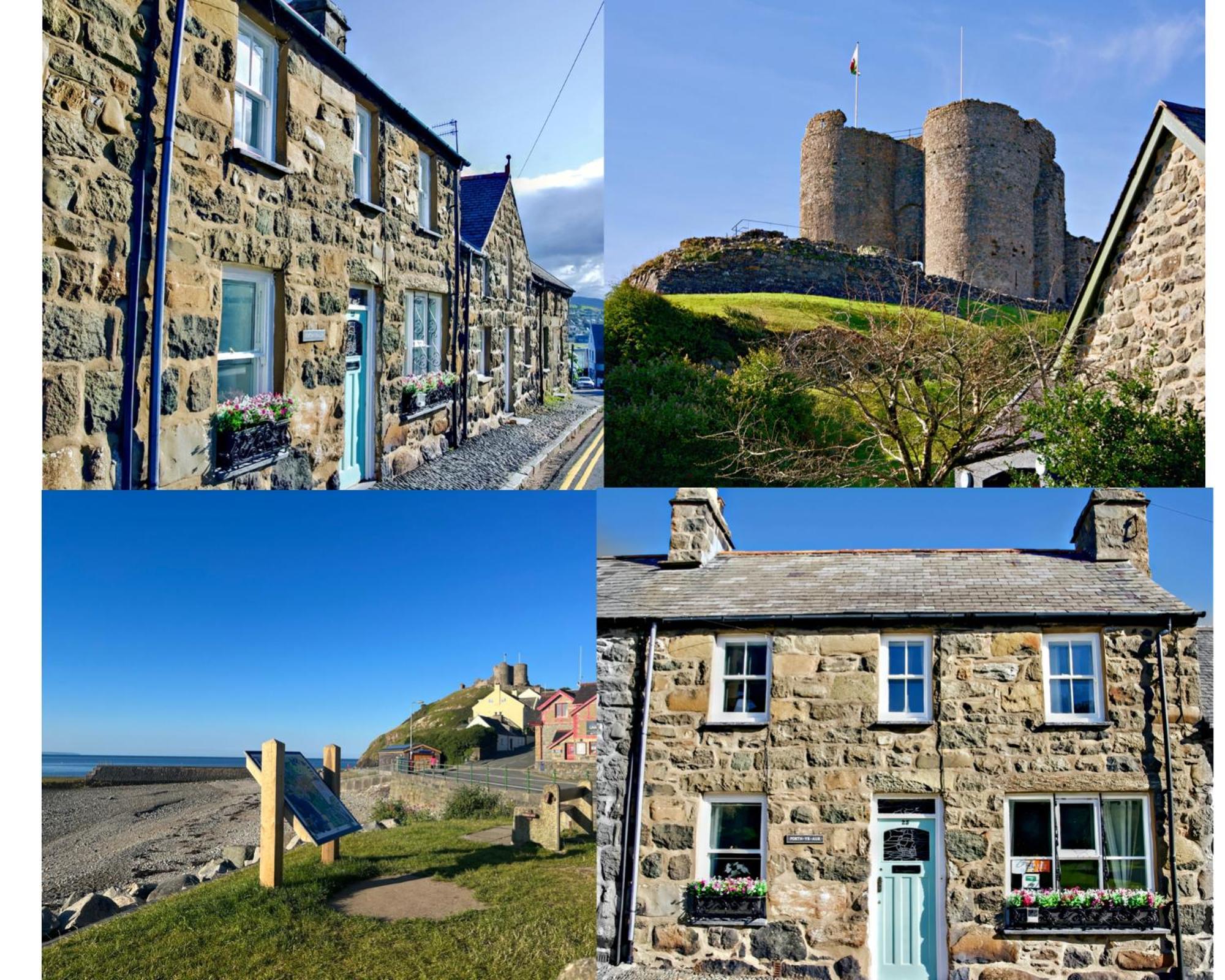 Porthyraur Castle View, Beach, Parking,ev Point Pet Friendly Criccieth