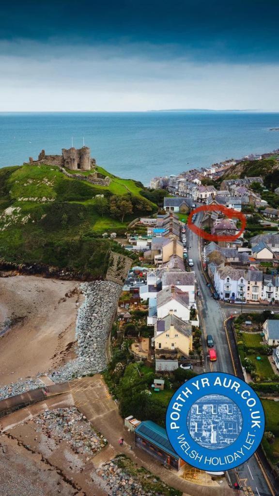 Porthyraur Castle View, Beach, Parking,ev Point Pet Friendly Vakantiehuis Criccieth